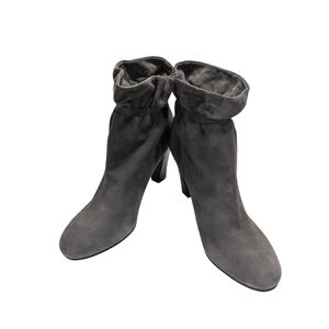 Ann Taylor Loft Women's Serita Suede Ruffle Boots